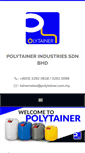 Mobile Screenshot of polytainer.com.my